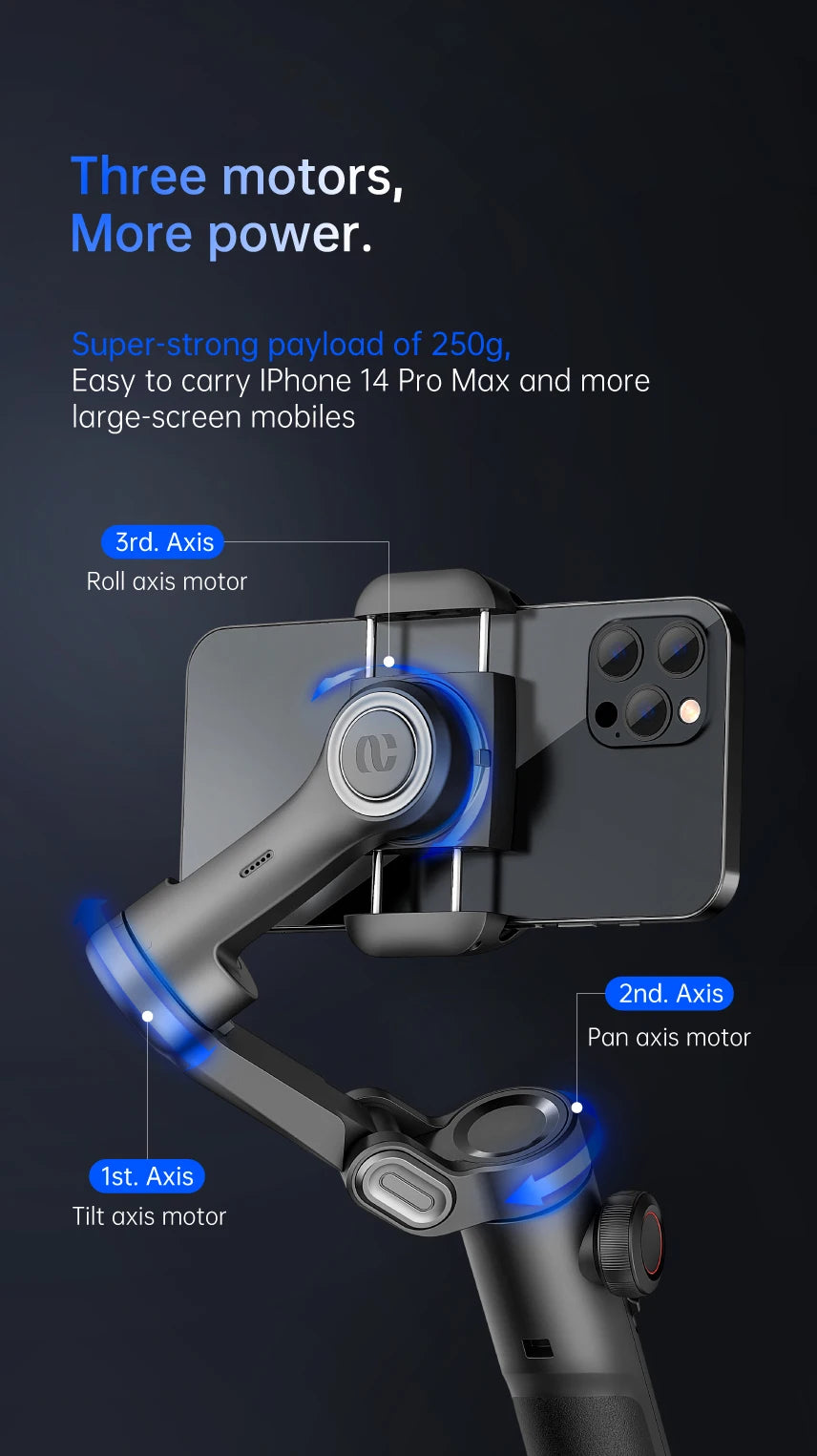 Stabilisateur de cardan intelligent